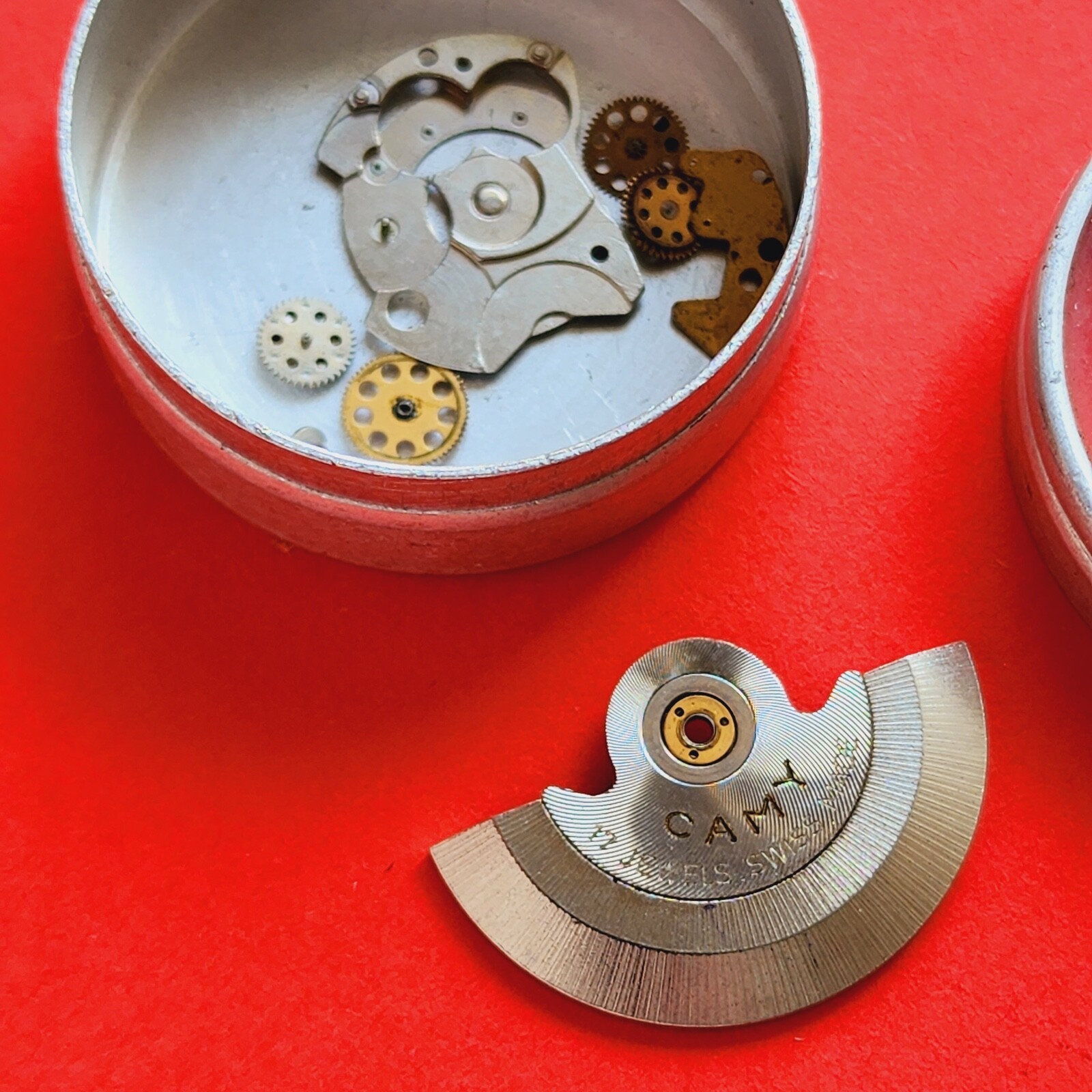 Camy Watch Rotor & Gears Vintage Watch Parts For Repair Mens Swiss