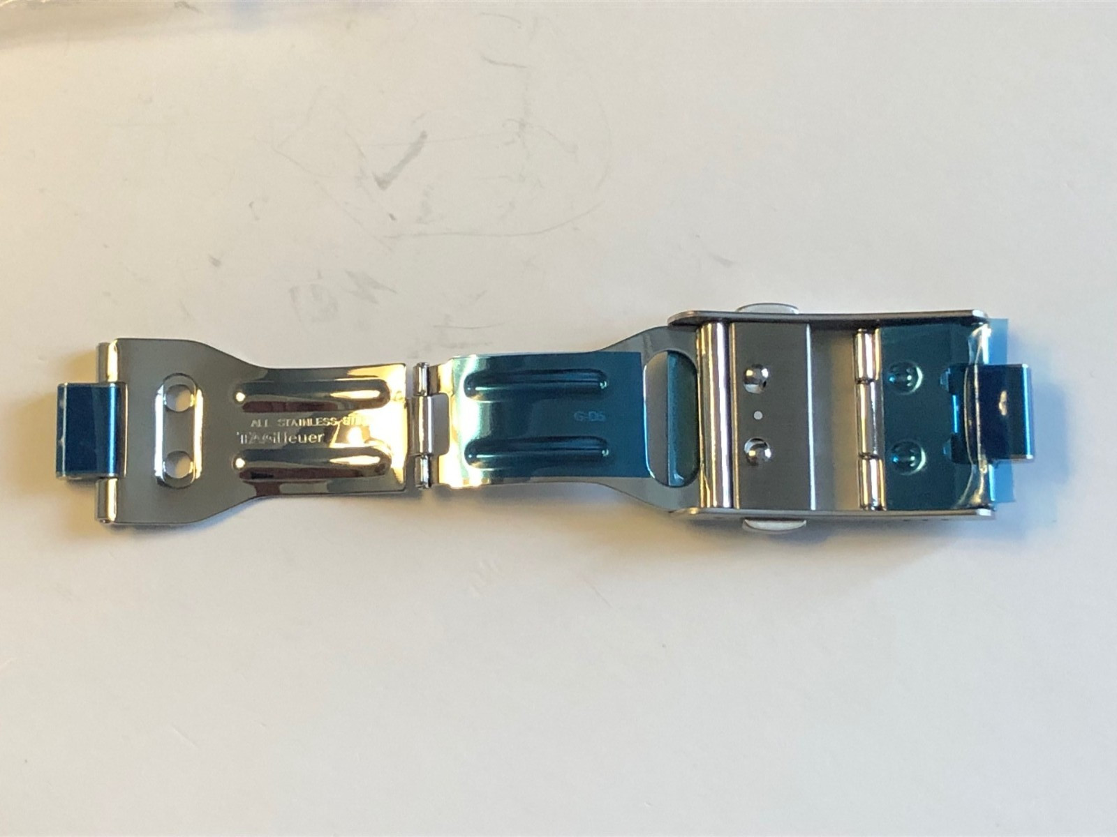 TAG Heuer replacement buckle clasp CAZ WAZ genuine new see description