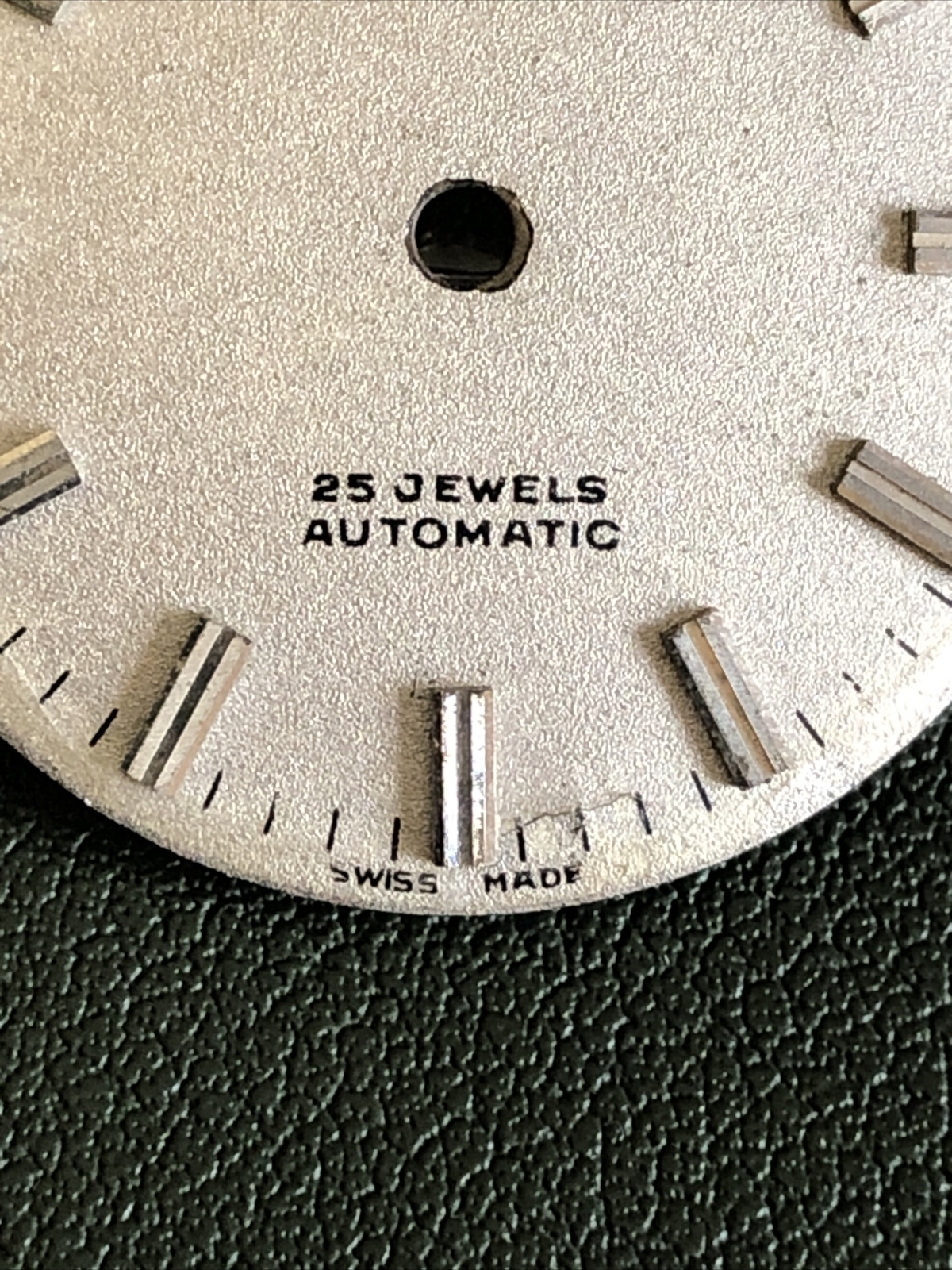 quadrante Tissot vintage grigio 28,4mm