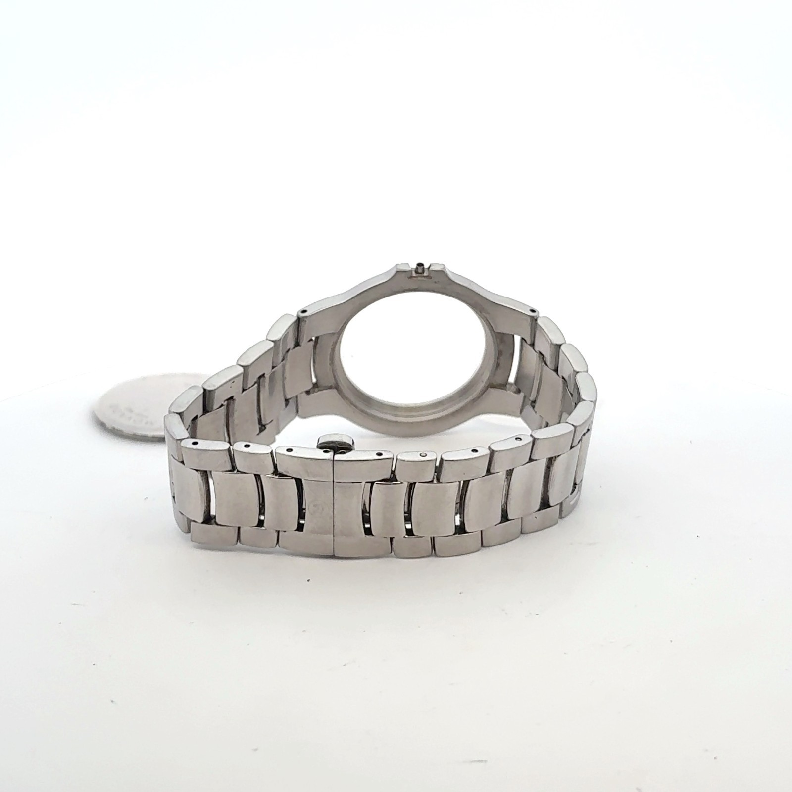 Movado Museum 84.G1.1898 Stainless Watch Band Case Parts and Movement Spacer