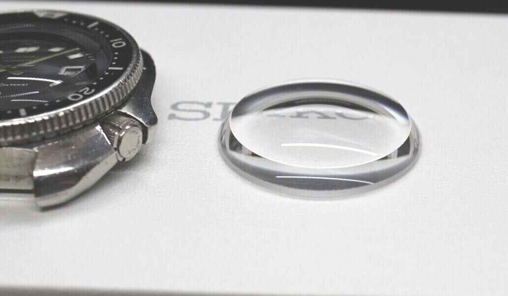 Best Fit Sapphire Glass Crystal for Seiko 6105-8110 6105-8119 Flat Top High Dome