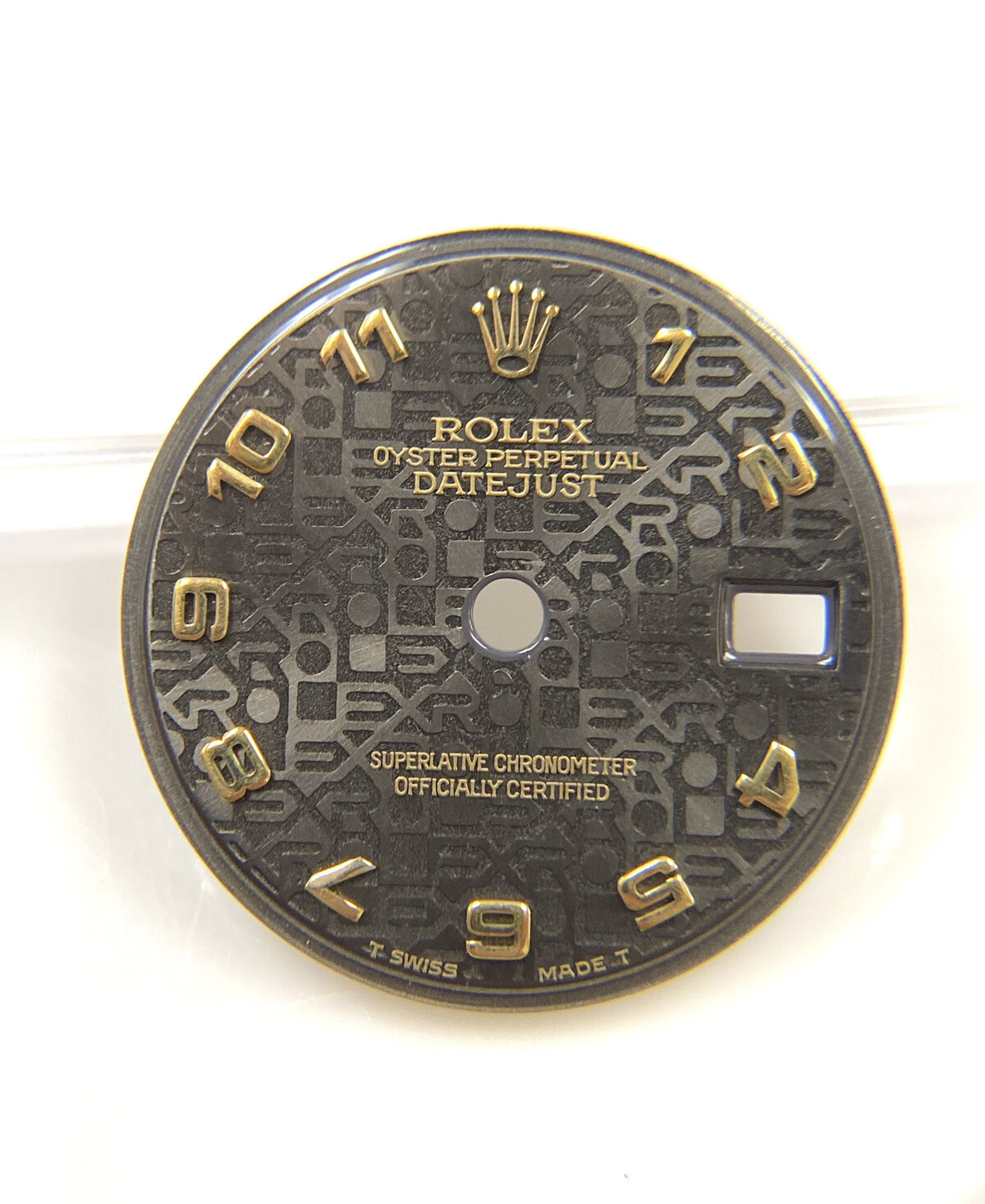 Genuine RARE Rolex 26mm Ladies Datejust 69173 Charcoal Jubilee Dial Cal.2135