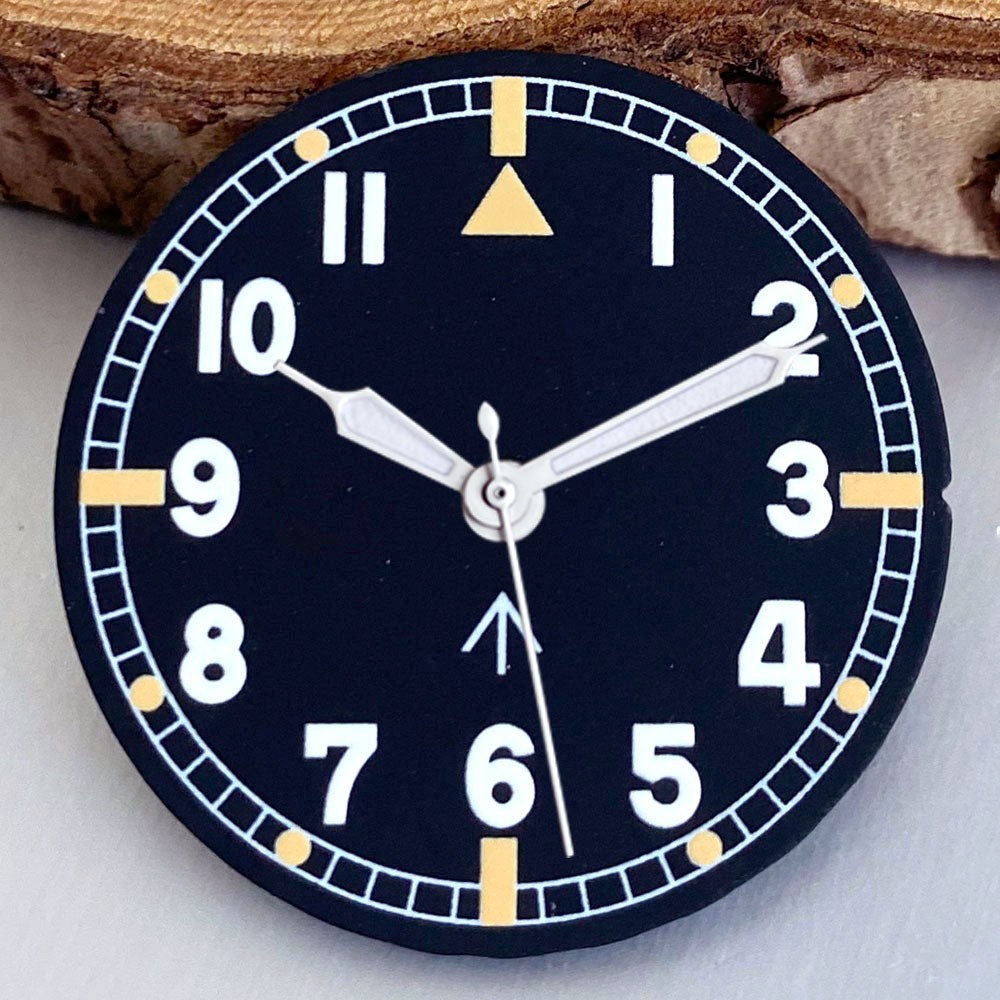 29mm MOD Watch Dial Hand Lume Fit NH35 NH36 NH38 PT5000 for Pilot Dive Watch