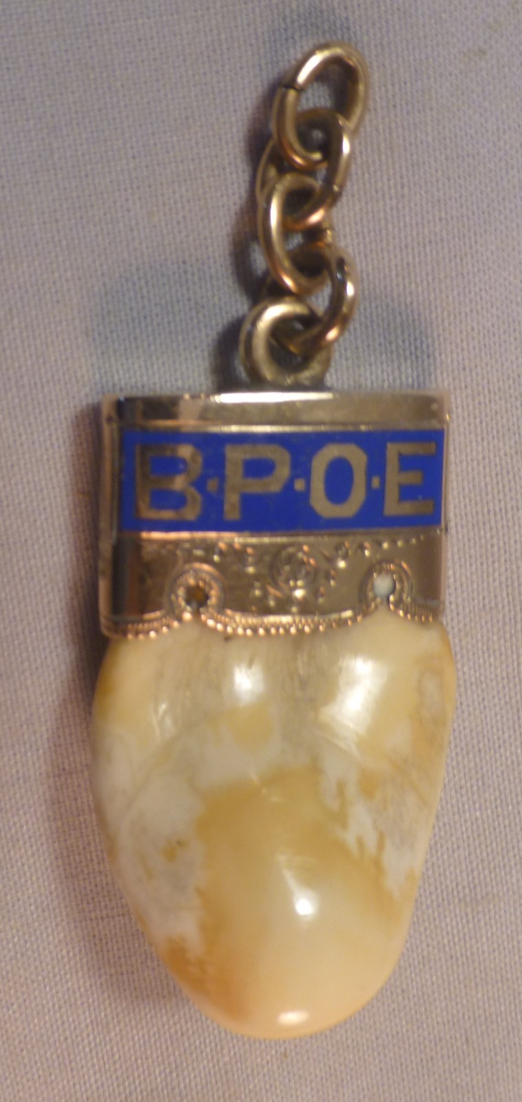 Vintage Gold Fill Pocket Watch B.P.O.E Fob- BEST OFFER-