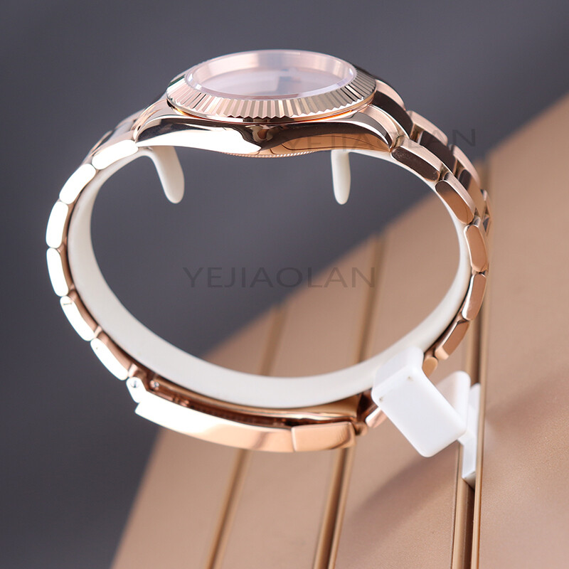 36mm/39mm Watch Cases Oysters strap Sapphire Glass For Seiko nh35 nh36 Movement