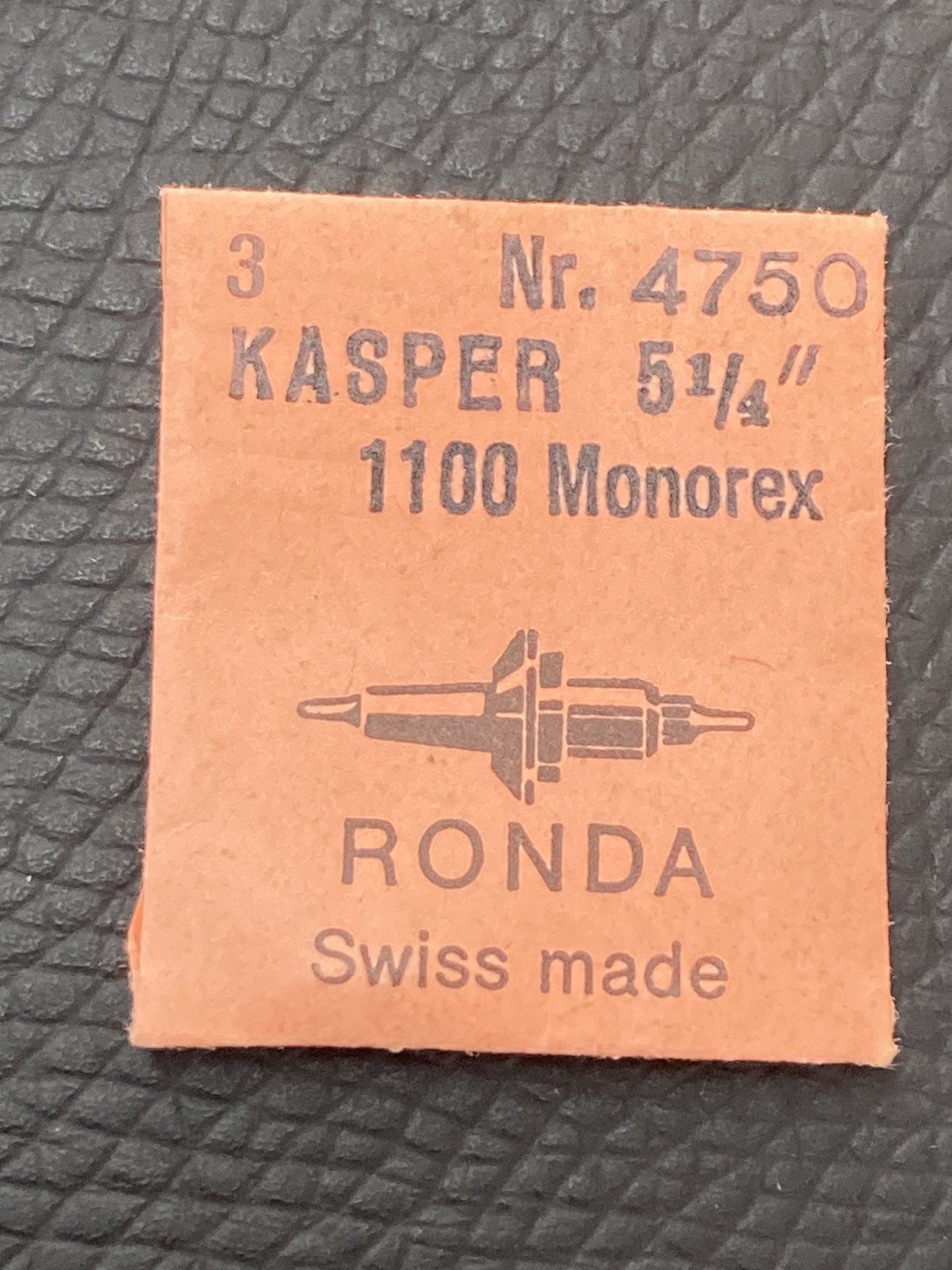 KASPER 1100 RONDA #4750 Sealed Pack of 3 Balance Staffs