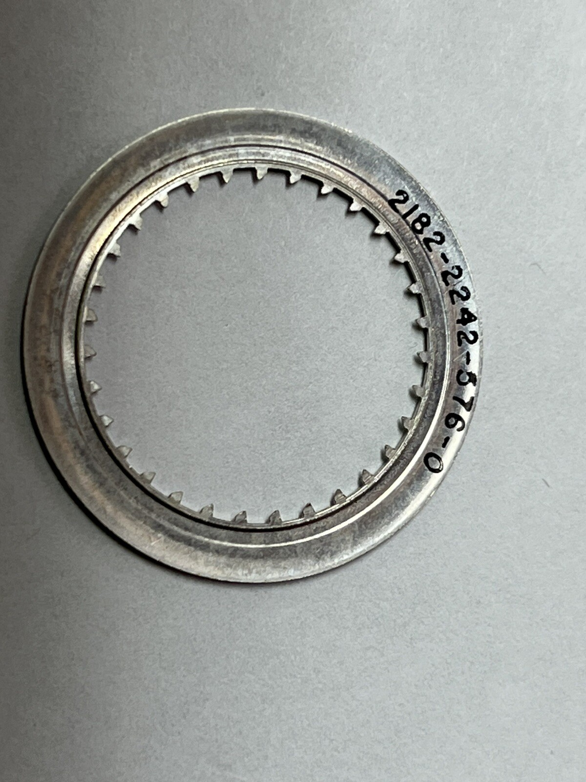 Accutron Silver/Black Date Indicator Wheel 2182-2242 576-0 Date Window Dial A4