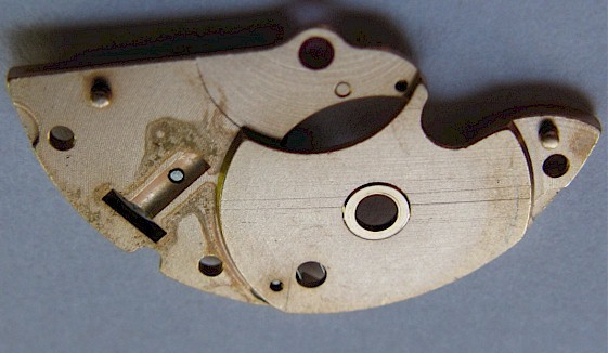 Omega 751 Watch movement part barrel bridge complete