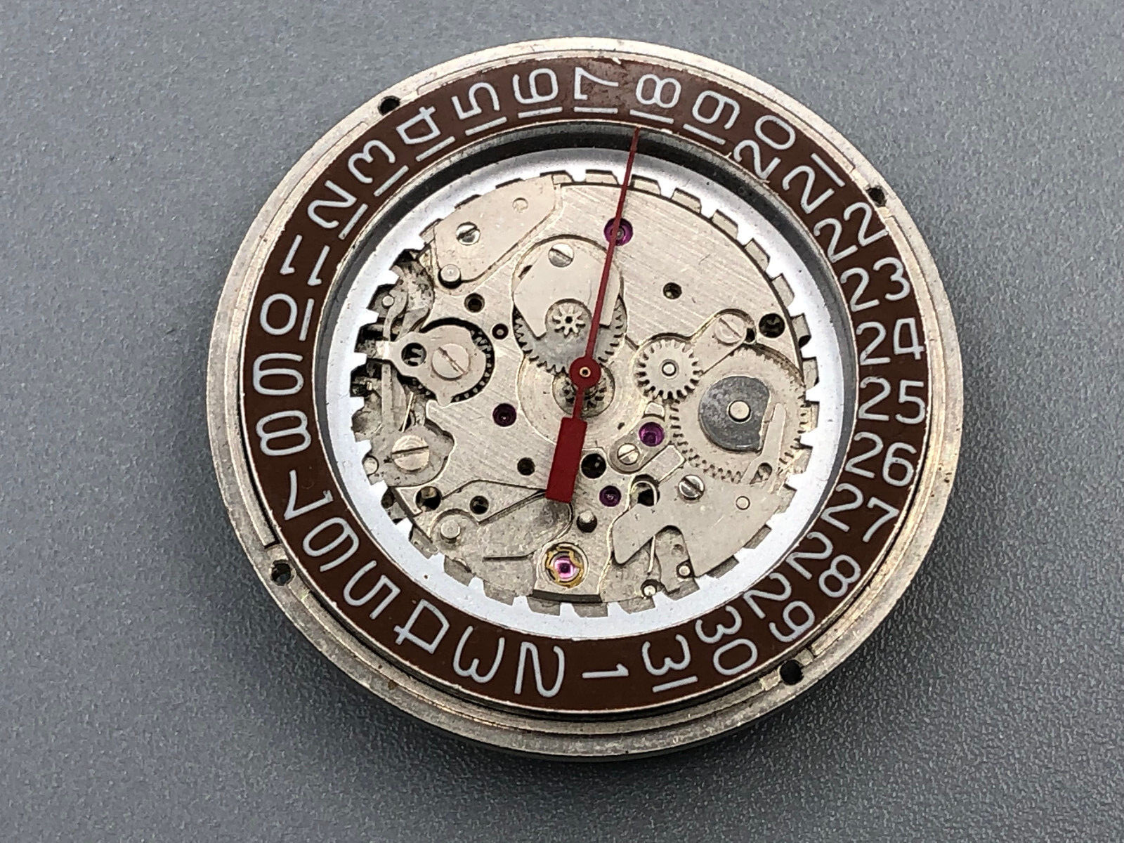 FB FORSTER CAL. 223 VINTAGE AUTOMATIC WATCH MOVEMENT BUCHERER AS IS PARTS REPAIR