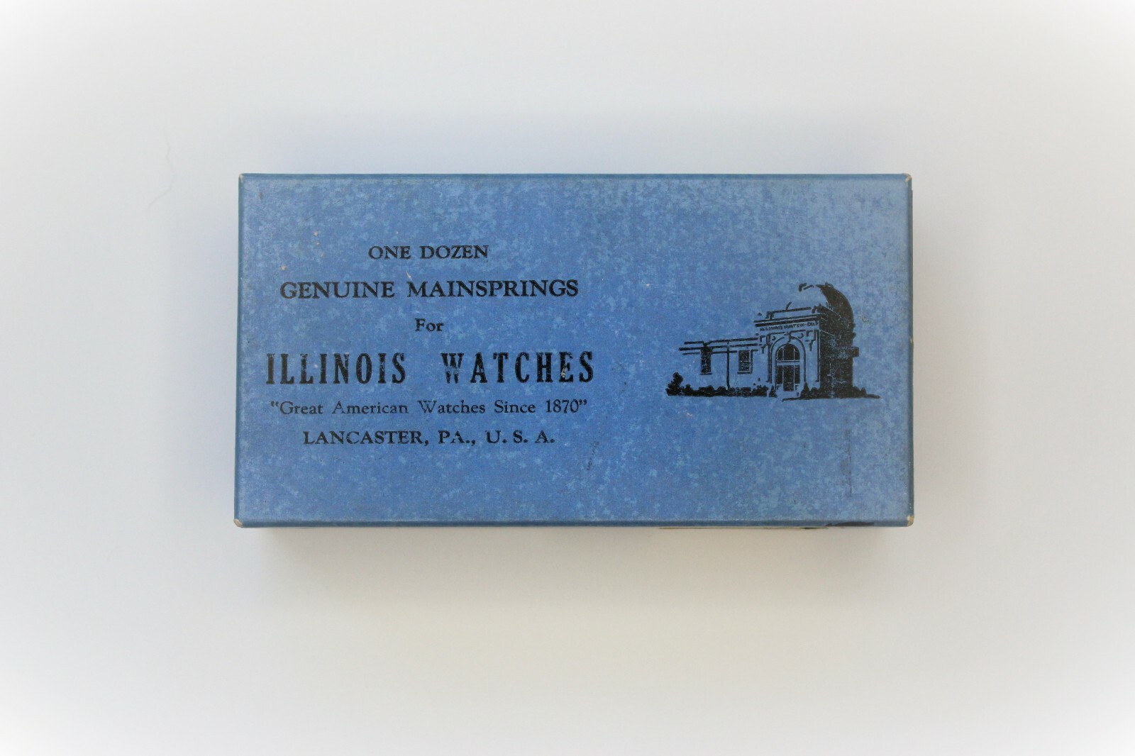 Illinois Watch and Pocket Watch Mainsprings (Multiple Sizes/Brand)- NOS
