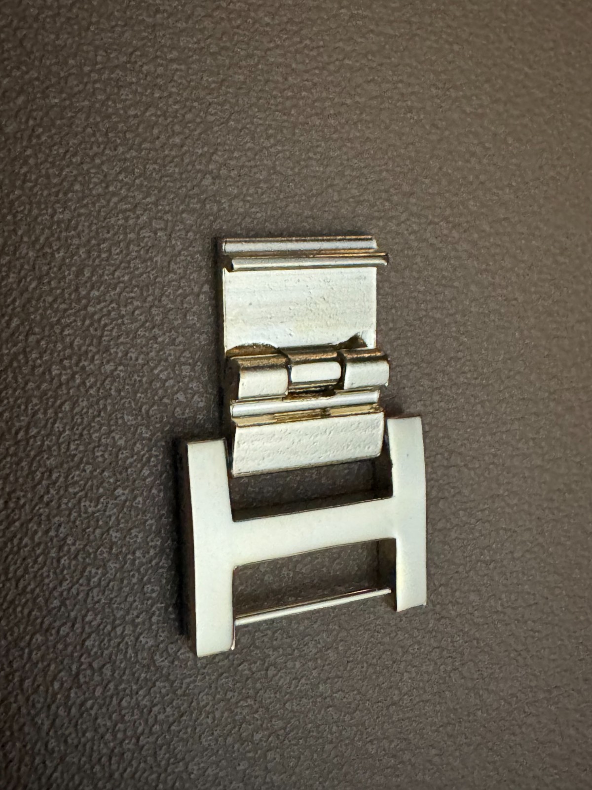 Watch Bracelet Strap Extender Fold Over Single Slot Gate Clasp With End Piece
