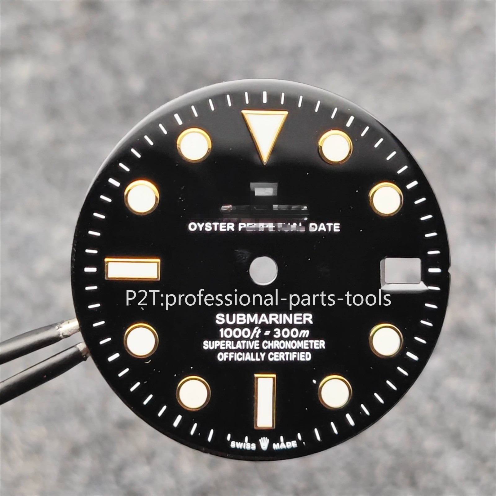 Blue Luminous literal 28.5mm dial suitable for RolexSubmariner NH35 movement