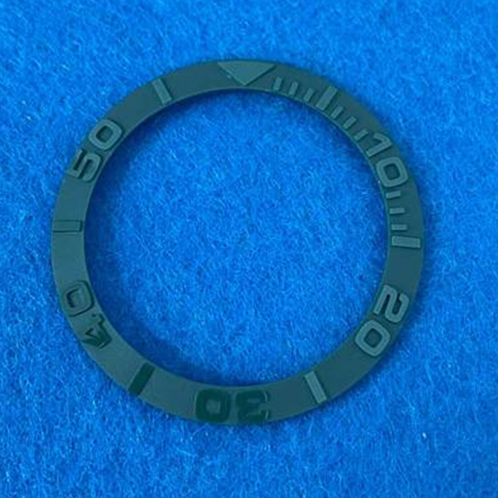 38MM Ceramic Bezel Convex Watch Ring Insert for 40MM Mens Wristwatch