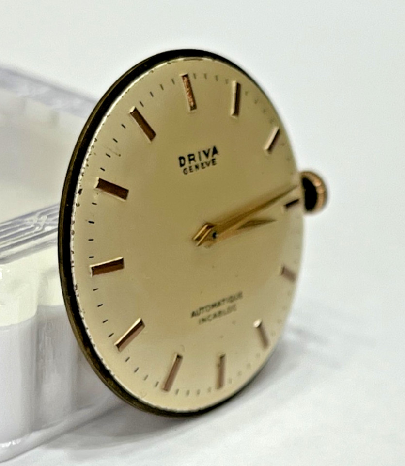 Dial & Movement Manual Eta 2390 Driva Geneve Jewels 17 Swiss Made Running