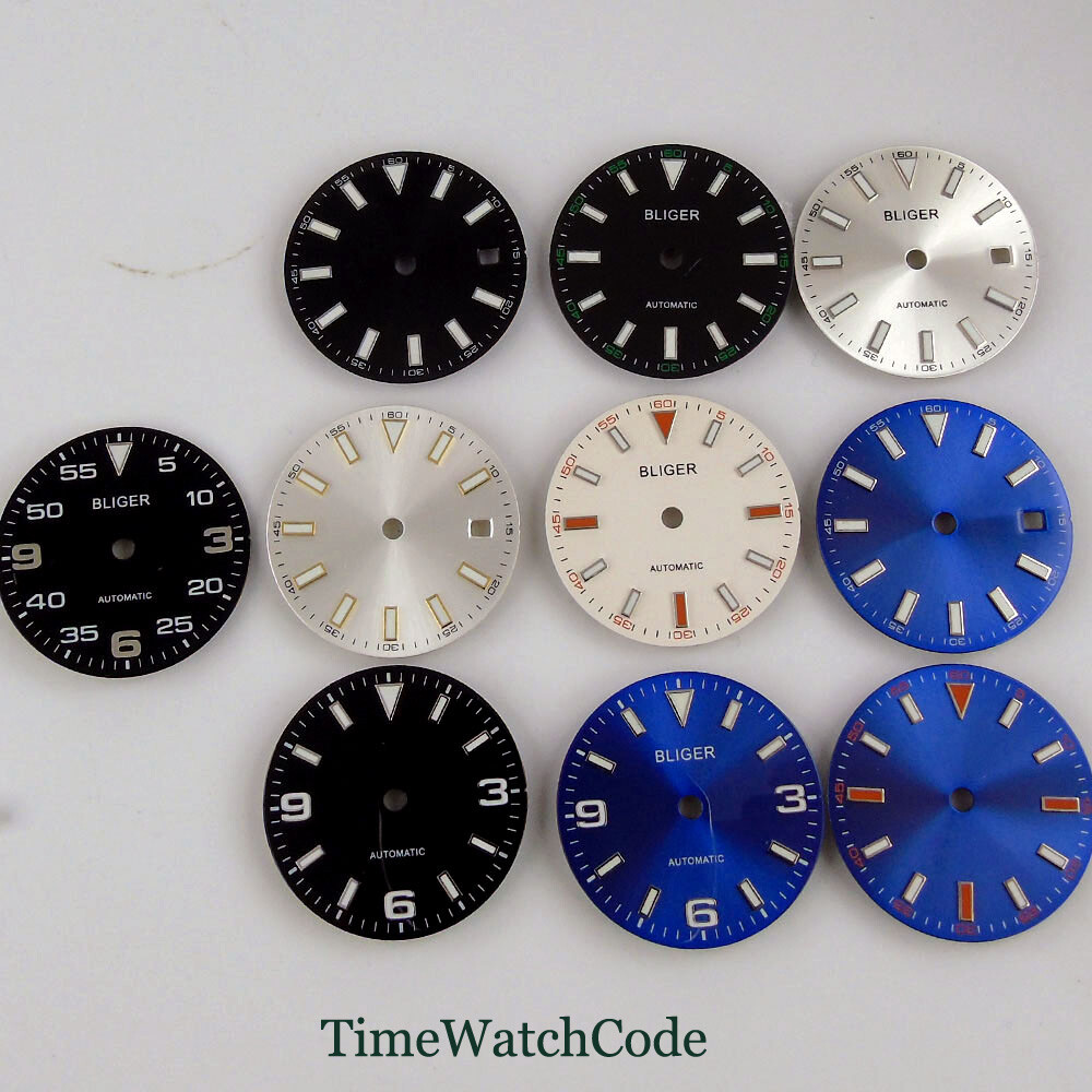 29mm Sterile Watch Dial Face Fit NH35 Miyota8215 DG2813 821A ETA2824 2836 PT5000