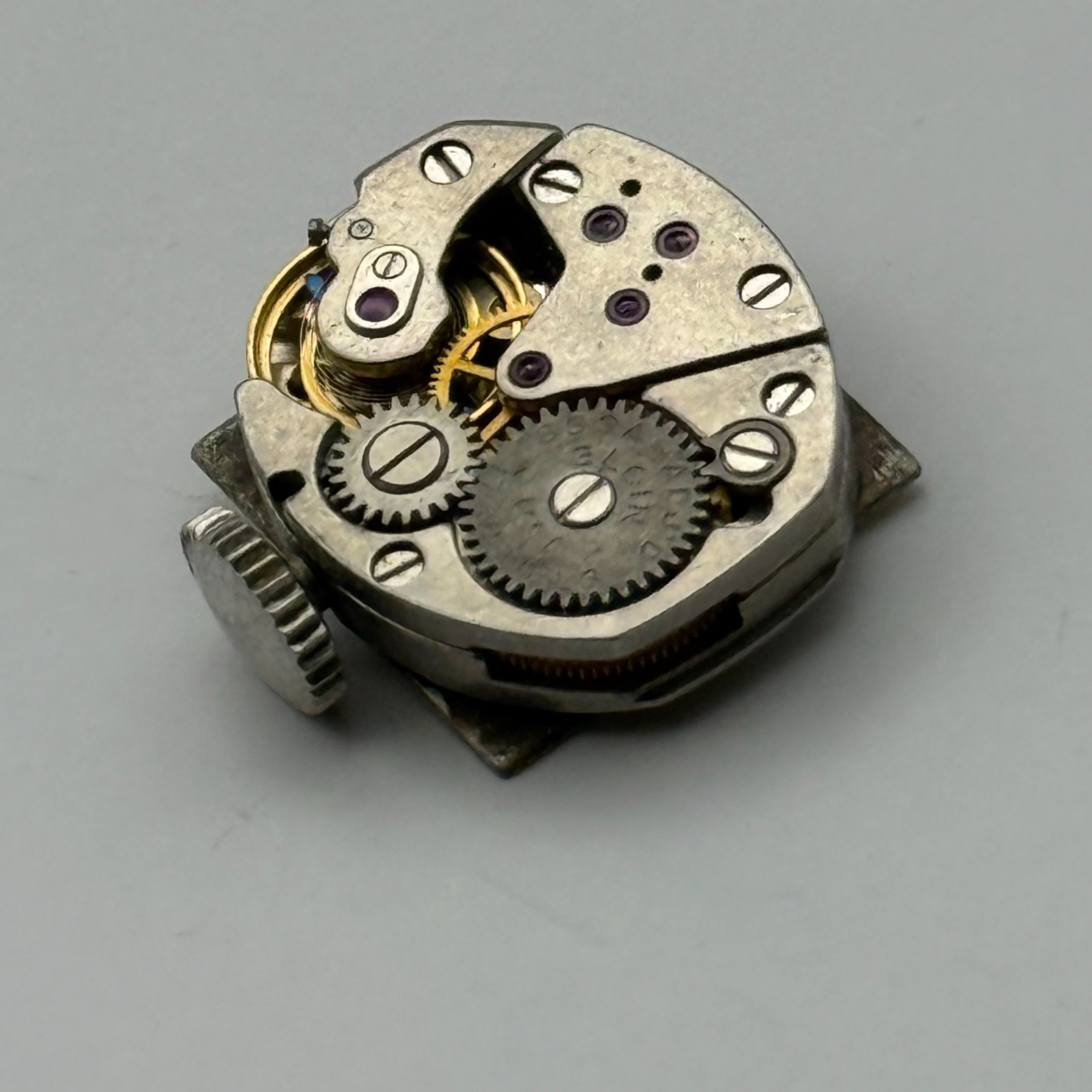 Elgin 833A Watch Movement American Manual Wind Vintage Parts Repair 13.3mm