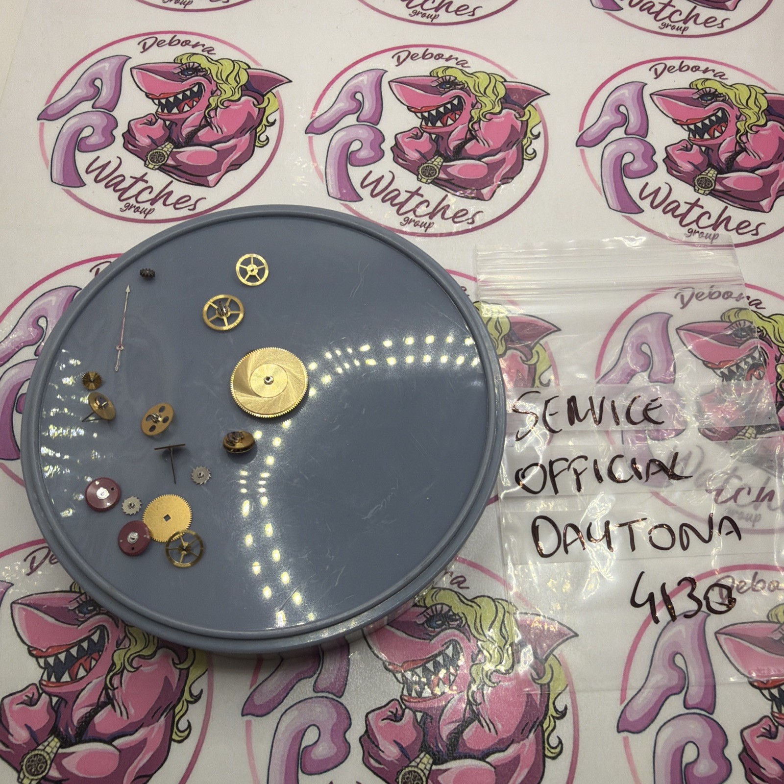 Official Service Rolex Genuine Parts Daytona Cal 4130