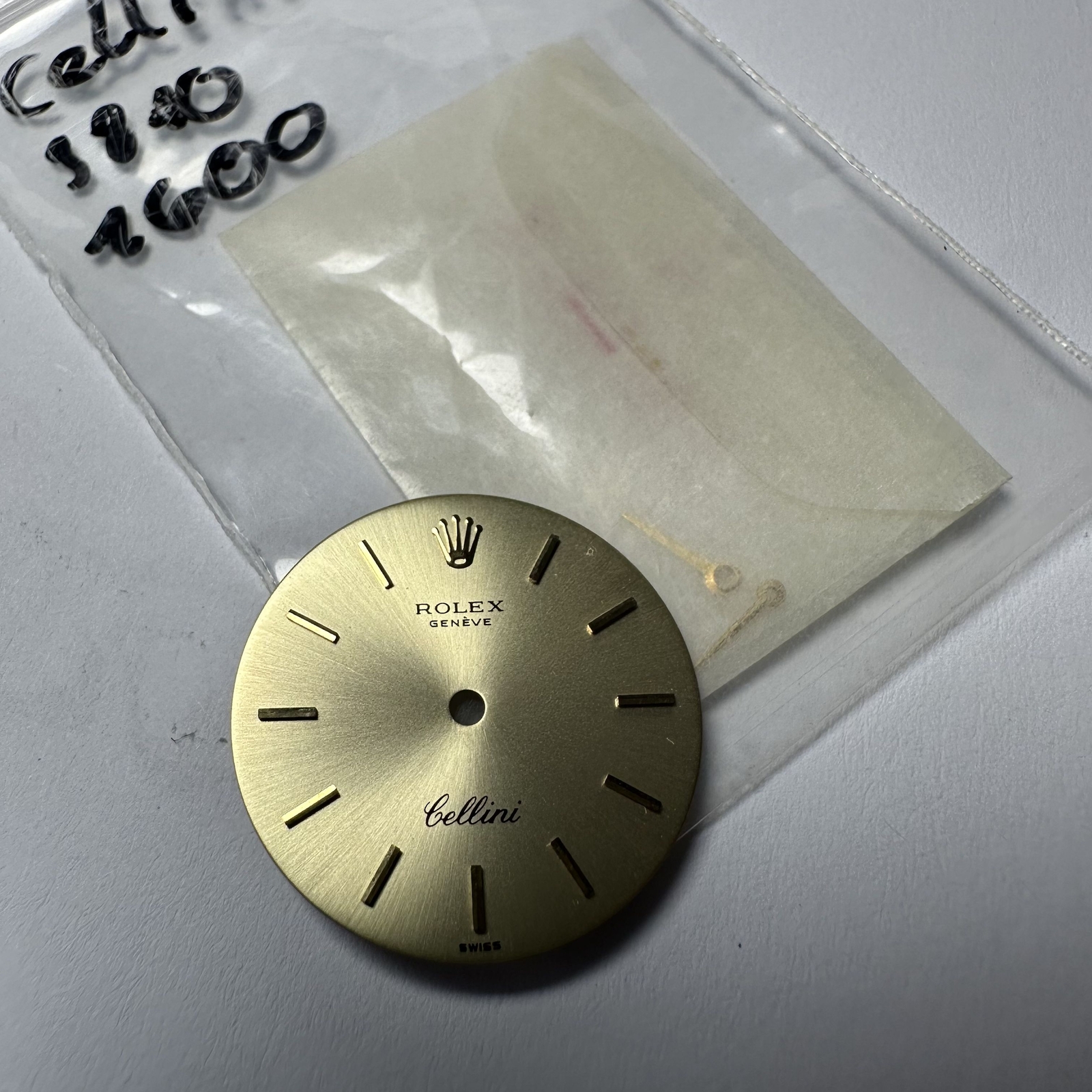 Rolex Cellini 3840 caliber 1600 Dial with hands perfect condition