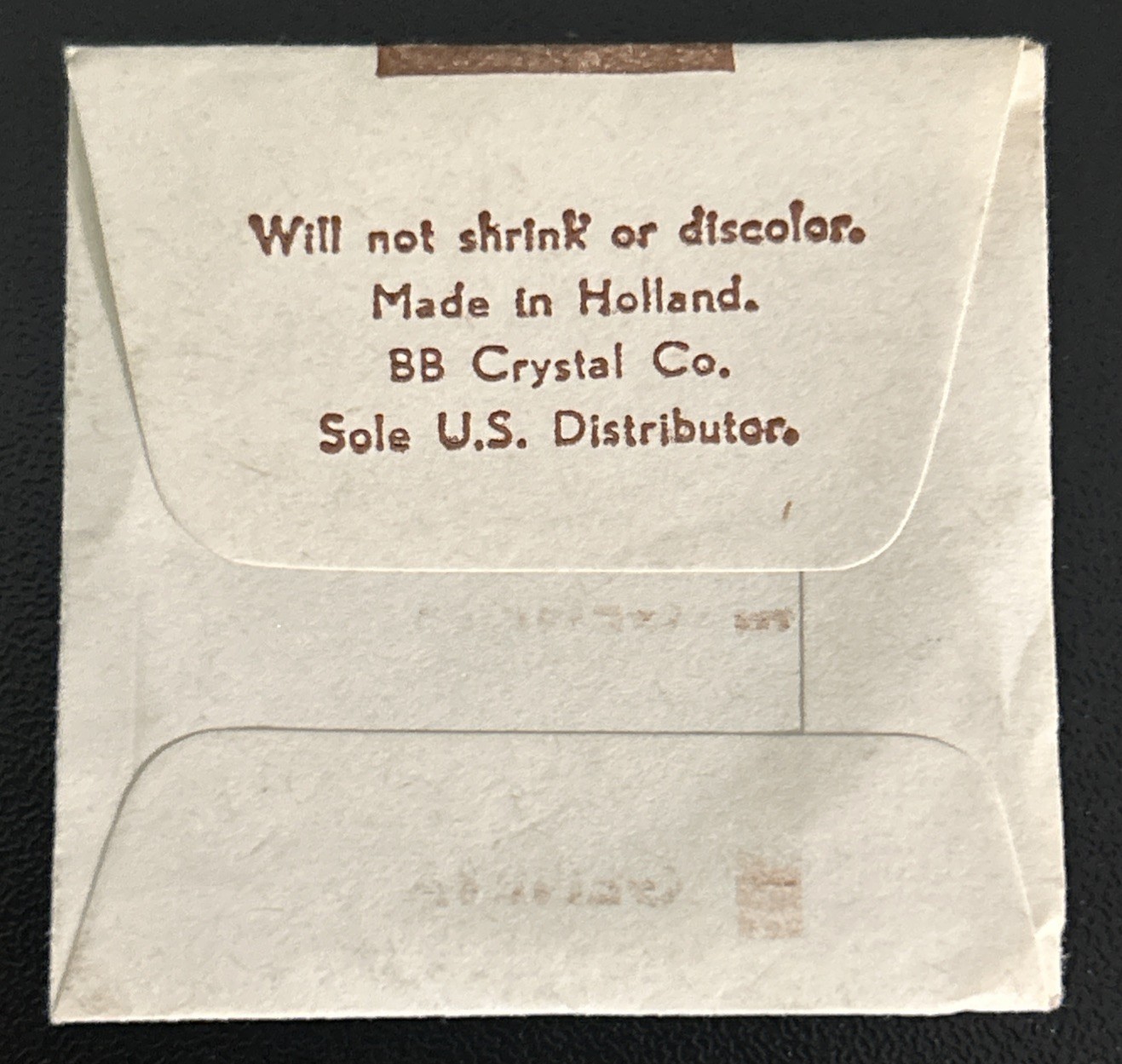 Vintage Stella GHC Hunting Case Crystal 384-40 1/2 Geneva Sealed NOS