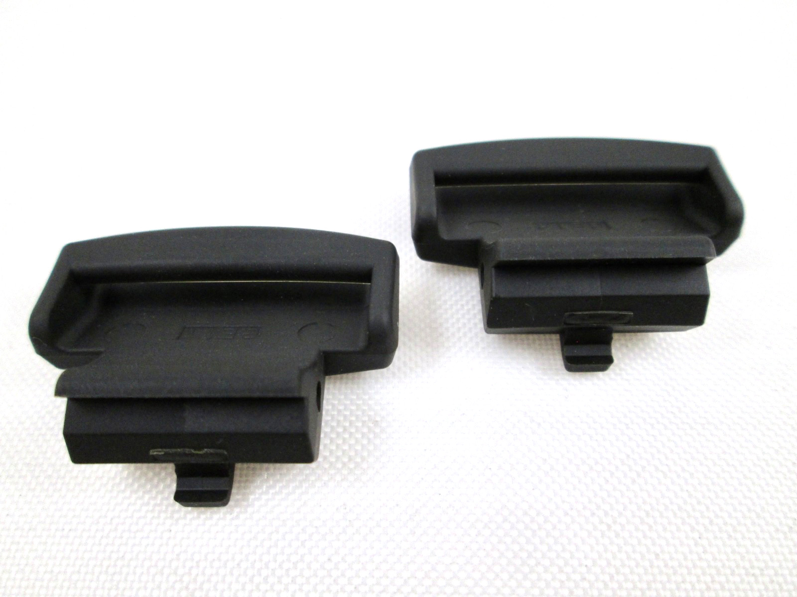 Genuine Casio PRW-3100G PRW-6000SG black resin band bottom covers end pieces X 2