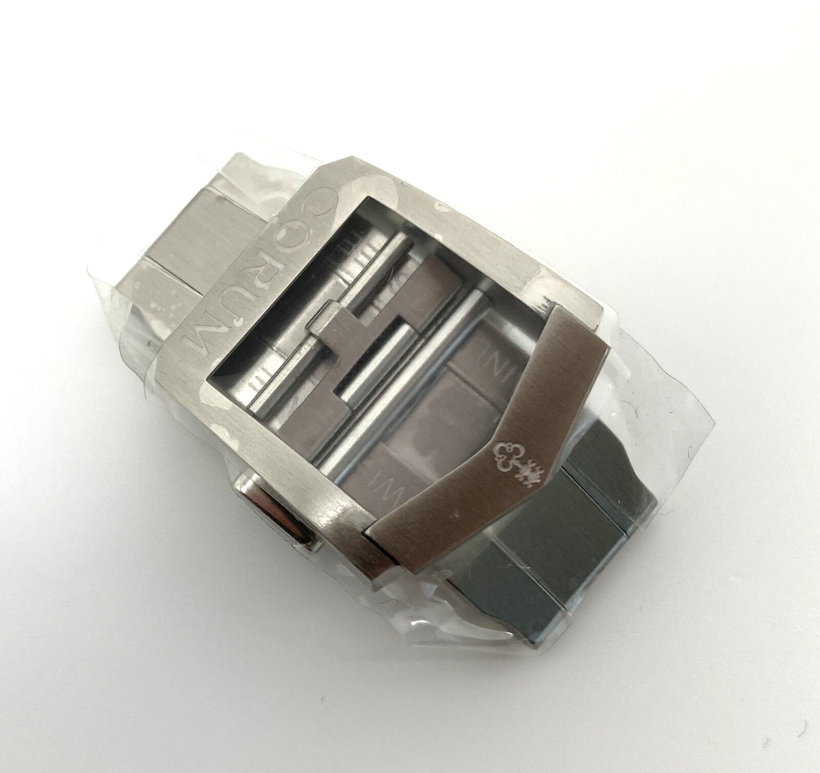 Authentic New Corum Admiral Cup 18mm Stainless Steel Deployment Buckle OEM