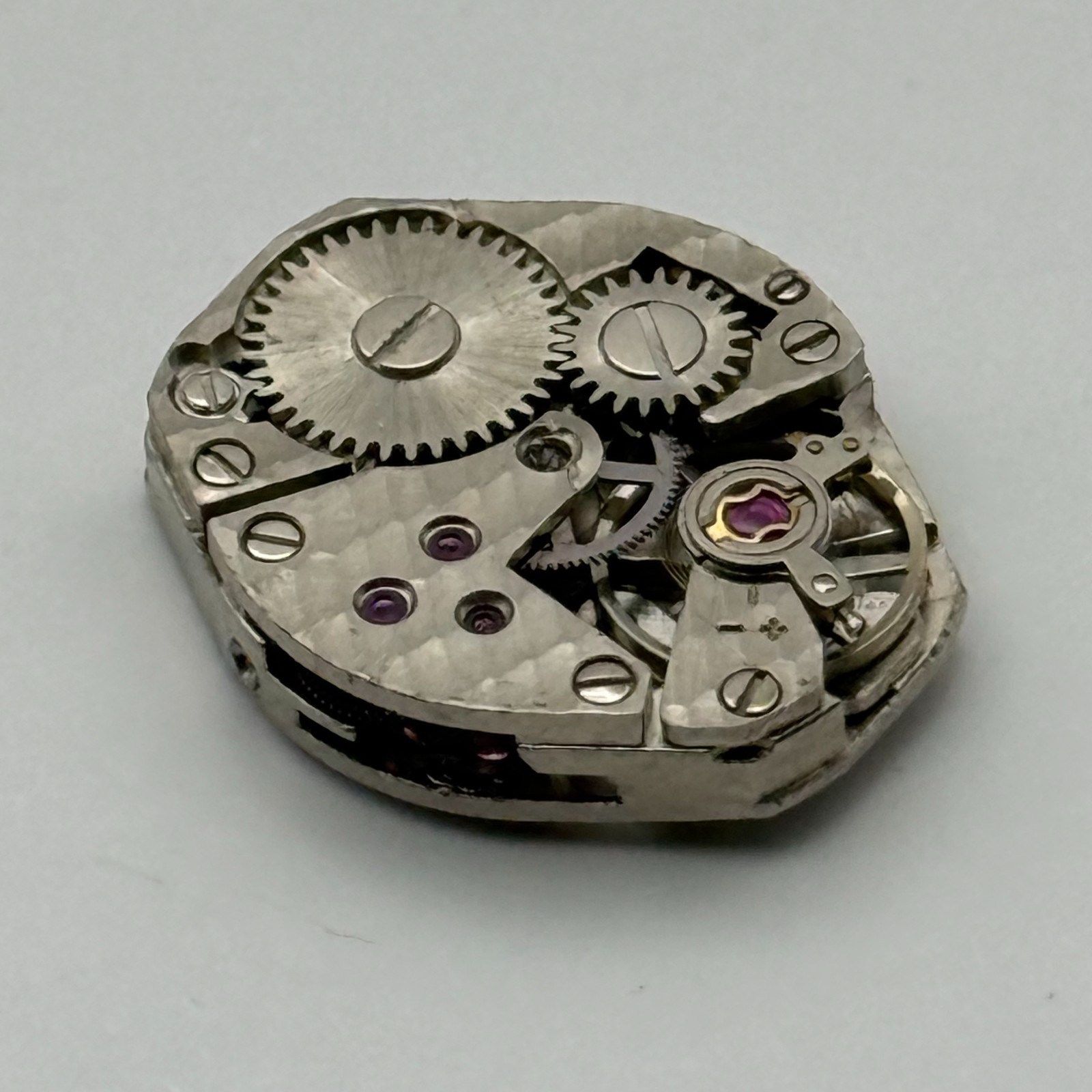 FHF 69-21 Watch Movement Swiss Manual Wind Vintage Parts Repair 15.3mm