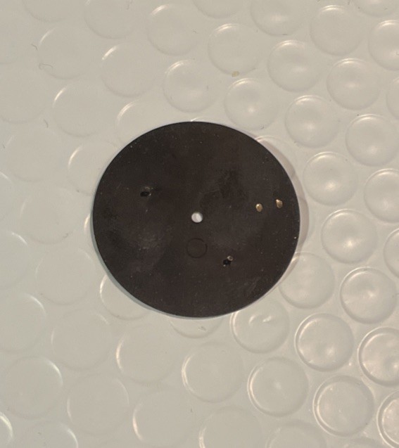 MOVADO – DIAL – SWISS MADE – BLACK – 29.5mm New Vintage Black Gold Dot