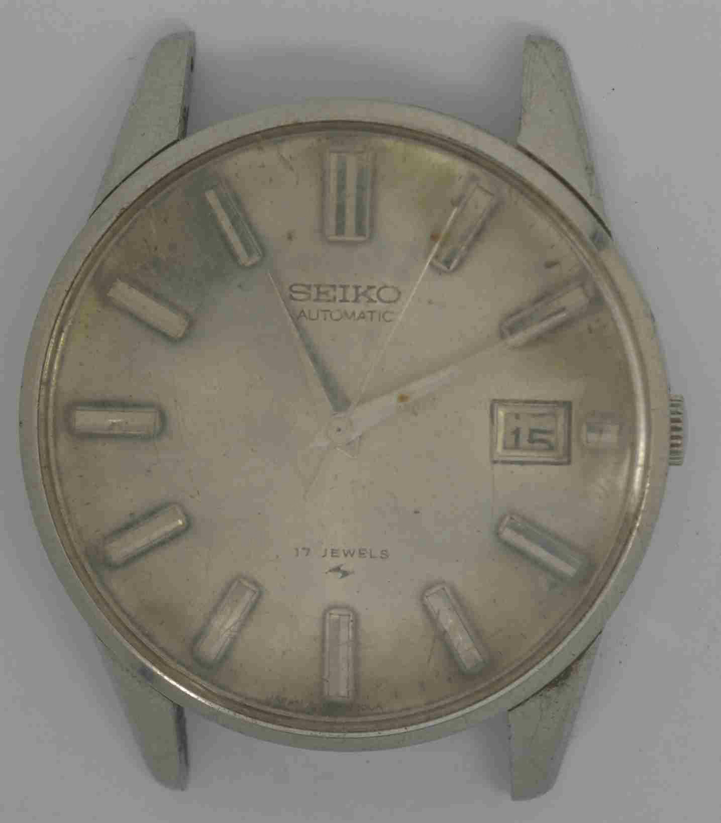 Vintage SEIKO Steel Wristwatch. Ref: 7005-2000, Cal: 7009A. For Repairs