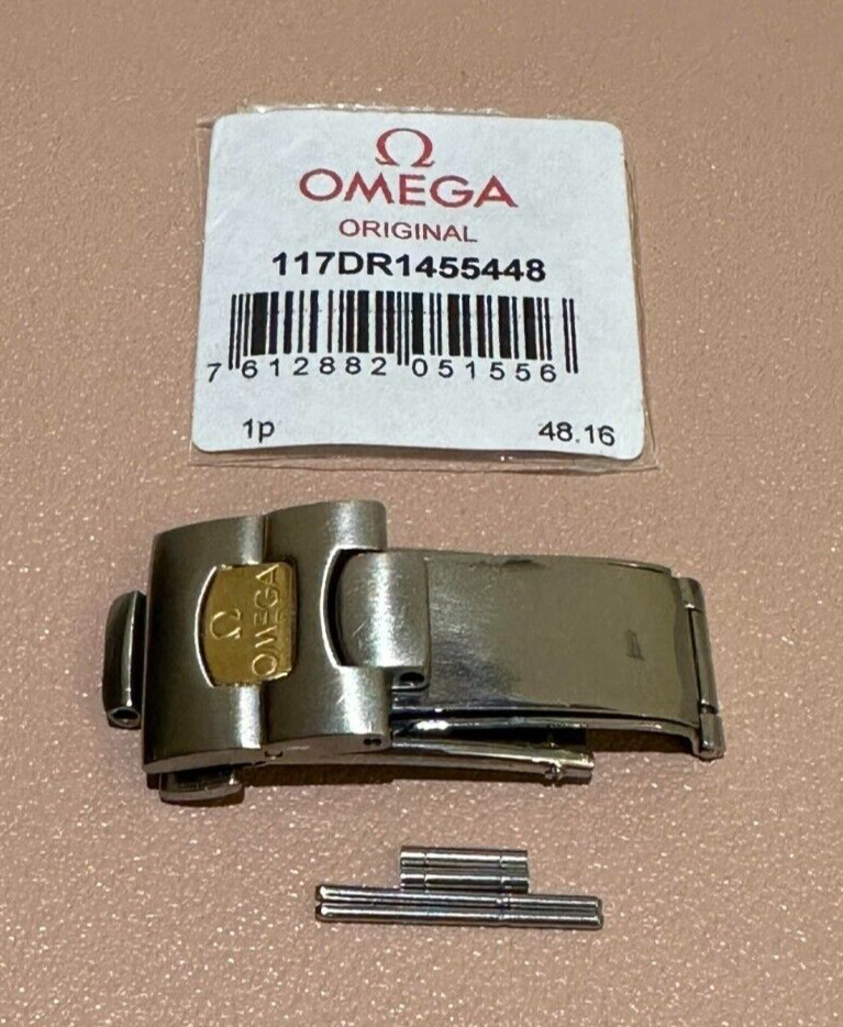 Genuine Omega Deployment Deployant Clasp Buckle Bracelet 1455/448 117DR1455448