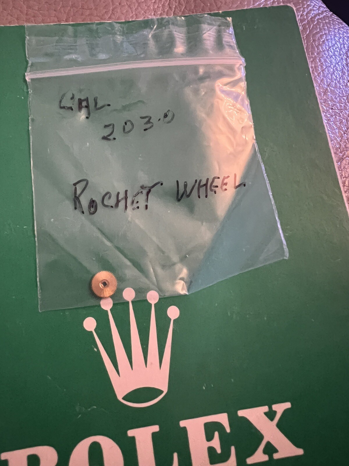 Swiss Made Ratchet Wheel for Rolex Cal 2030 2035 Part Number 4445 Original