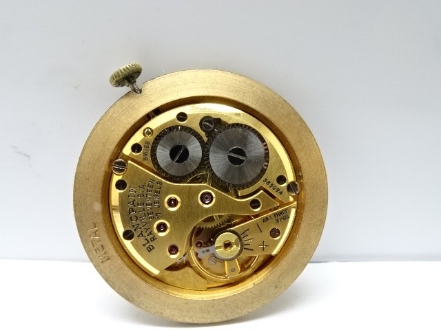 BLANCPAIN Rayville S.A. R530 Vintage 17 jewels full working with dial 3 adjusted
