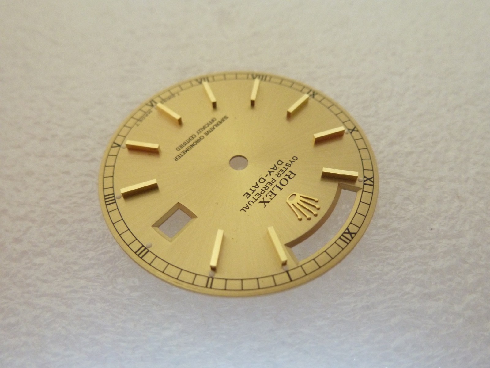 Rolex Day-Date 36mm Men’s President Champagne Stick Dial, Fits 18038 18238 .
