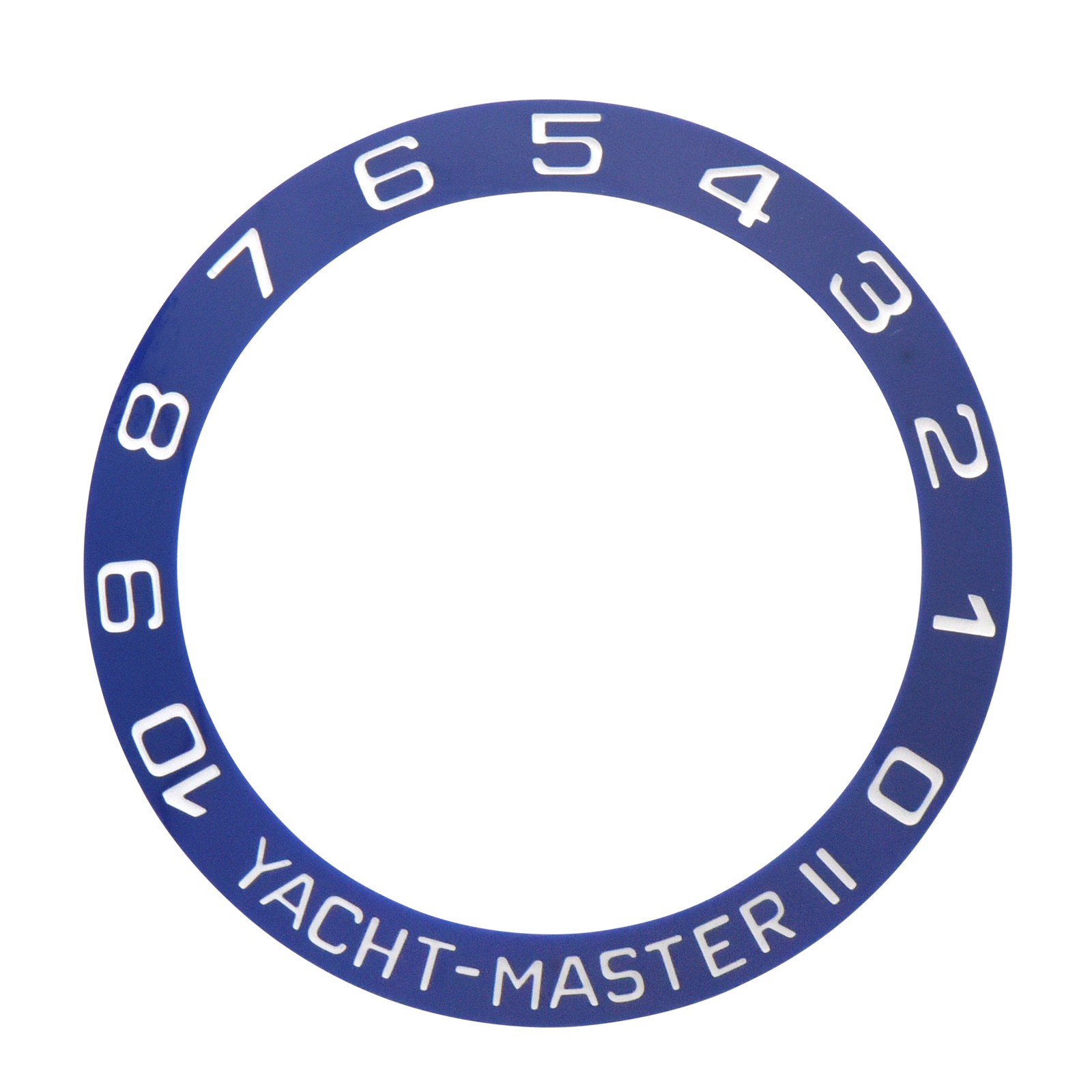 BLUE CERAMIC BEZEL INSERT FOR ROLEX YACHTMASTER 2 116680 116681, 116688, 116689