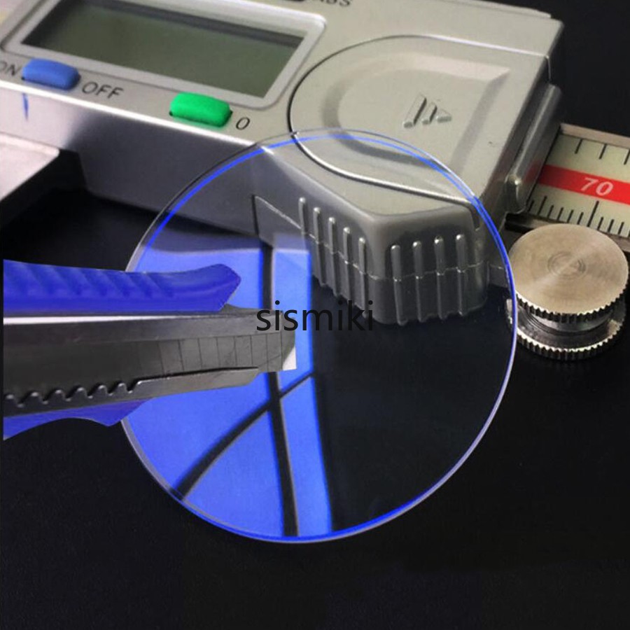 Special Size AR Blue Sapphire Double Dome 1.0-3.0mm Thick Watch Glass Crystal