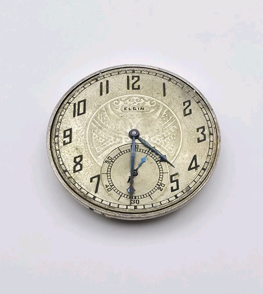 1926 Elgin Model 3 Grade 315 15J 12s Pocket Watch Movement For Repair