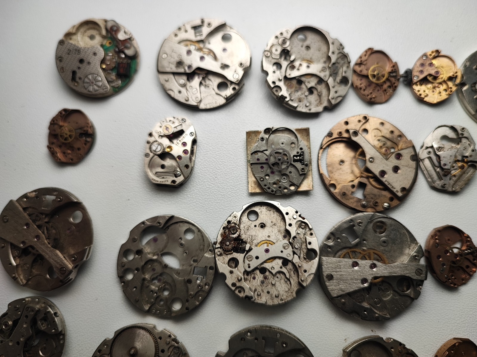 mix Watch Main Plate lot watchmaker fef fhf as eb fe others