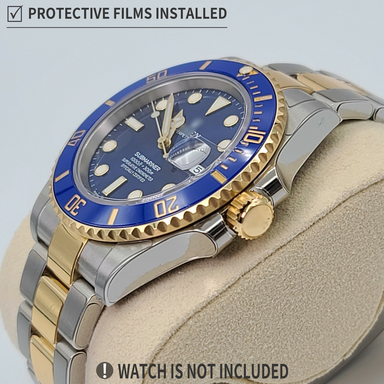 (INNOVSHELL) Anti-Scratch Film for Rolex Submariner 126613LB