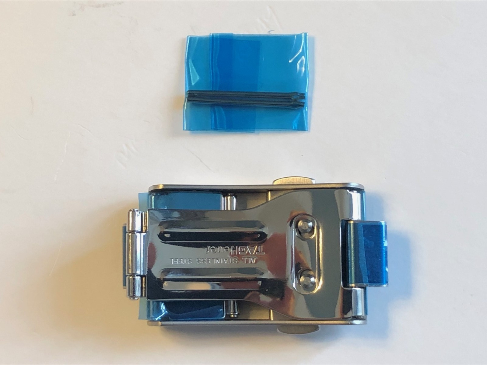 TAG Heuer replacement buckle clasp CAZ WAZ genuine new see description