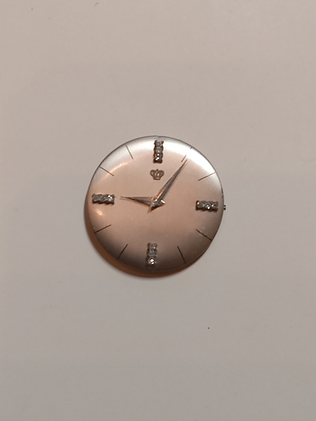 jules jurgensen watch Movement With 12 Diamonds Real White Natyral 17 Jewels…