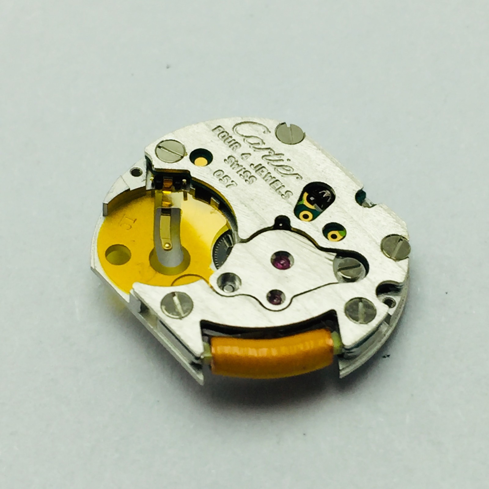 Cartier Quartz 057 Working Watch Movement (Need Battery) TYB518BAS15