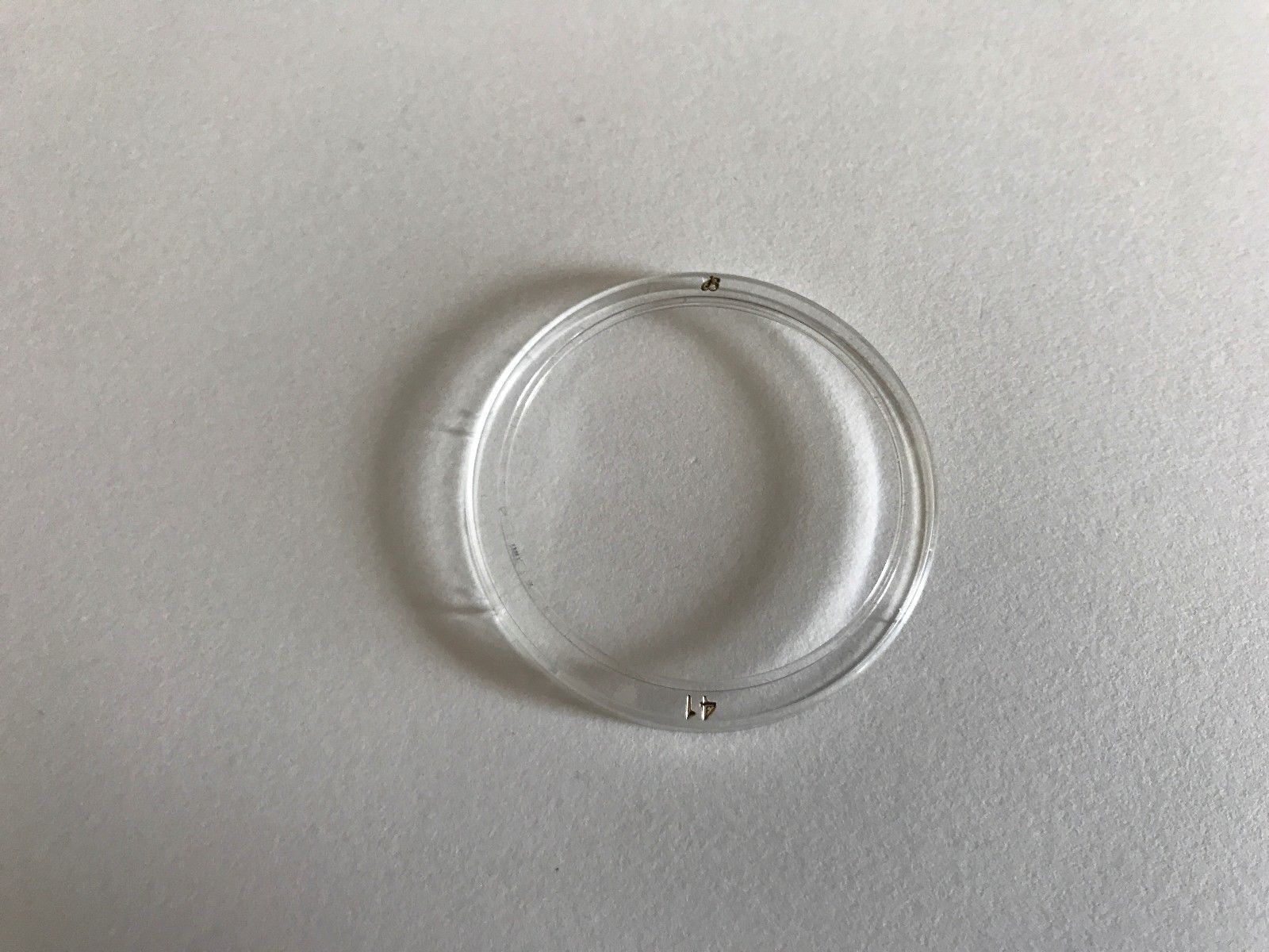 NEW BREITLING NAVITIMER WORLD CLEAR PLASTIC BEZEL PROTECTOR #41 FOR A24322