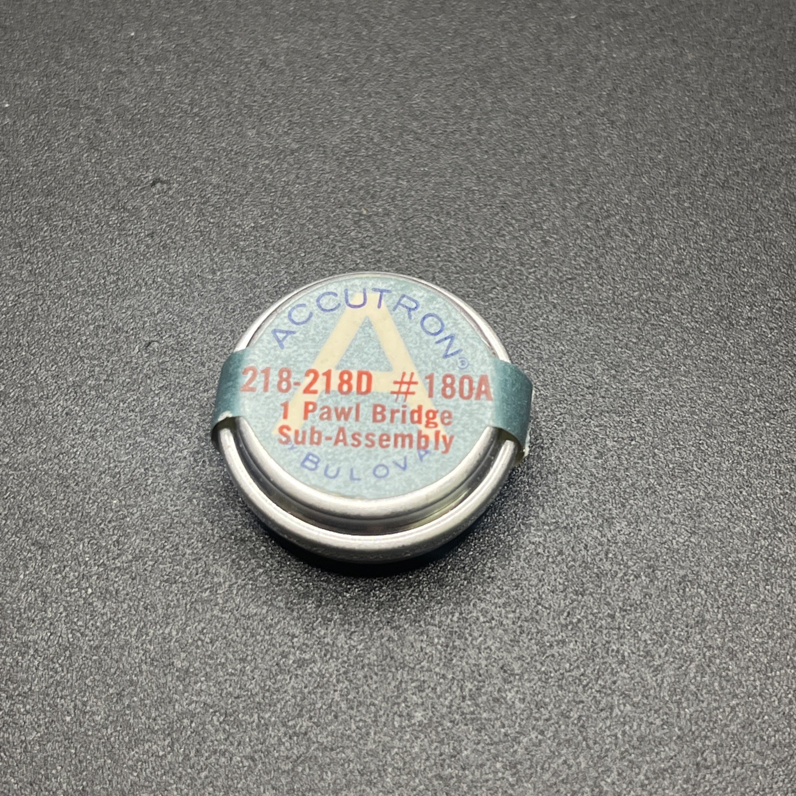 Accutron Cal. 218-218D Part 180A Pawl Bridge Sub Assembly (010)