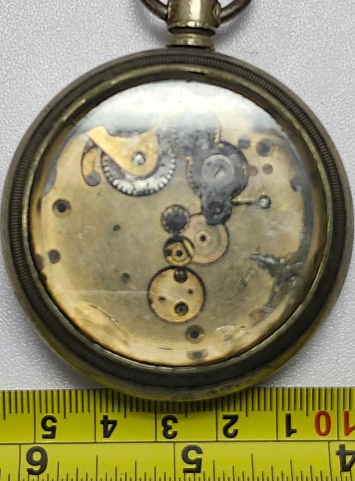 Vintage American Waltham 15J Pocket Watch Movement & Case-Crescent