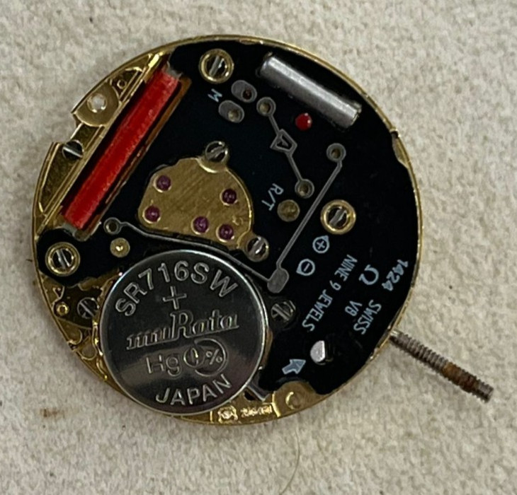 OMEGA 1424 Base Caliber ETA 256-461 Movement, Swiss Made, Overhauled