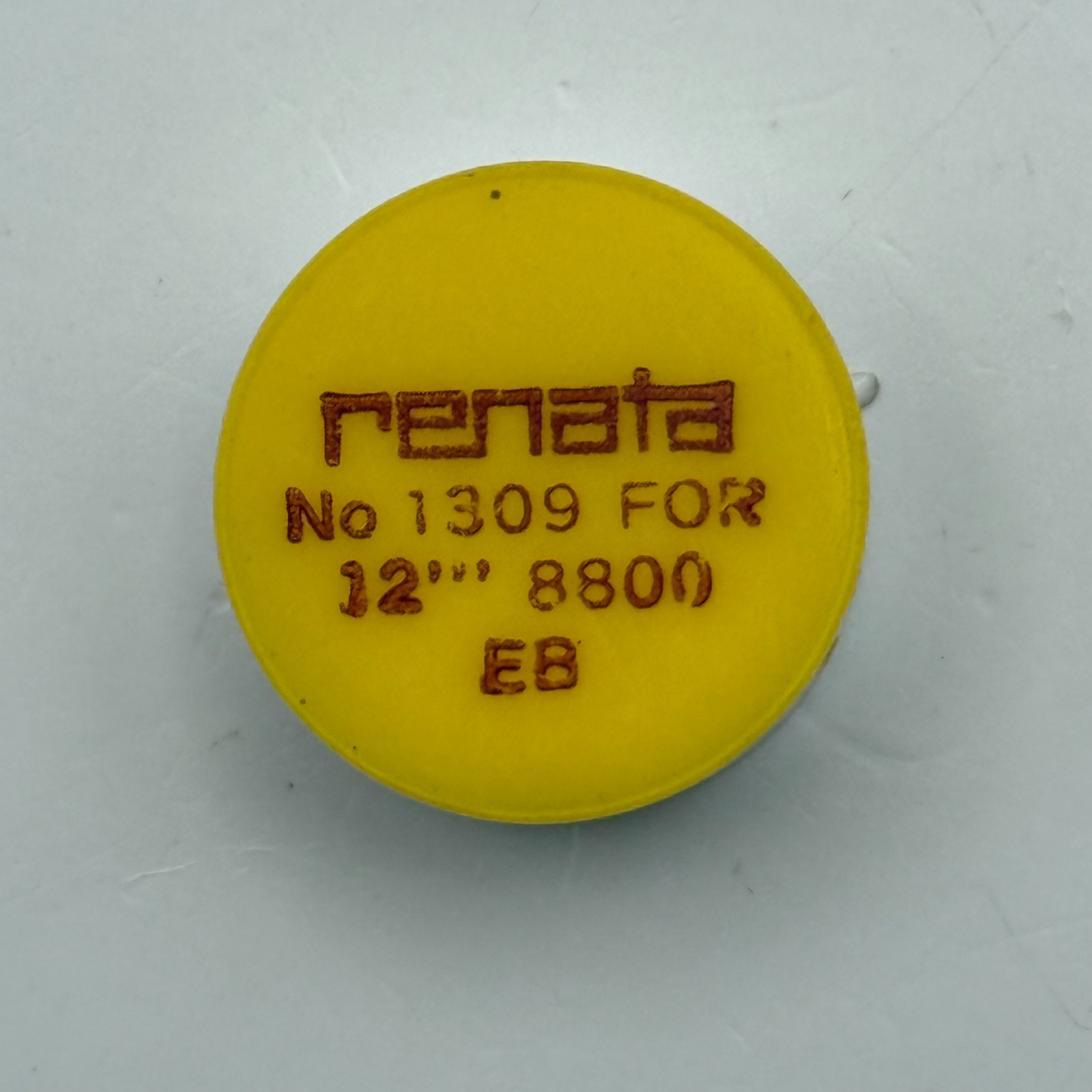 EB 8800 Balance Wheel Complete And Spring 12’’’ 1309 Watch Movement Parts NOS