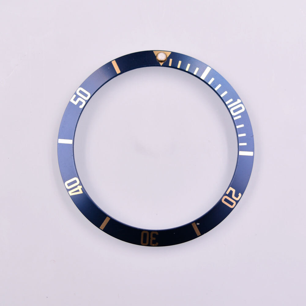 39.5mm Aluminium Diving Watch Bezel Insert Fit for Automatic SUB/GMT Watch
