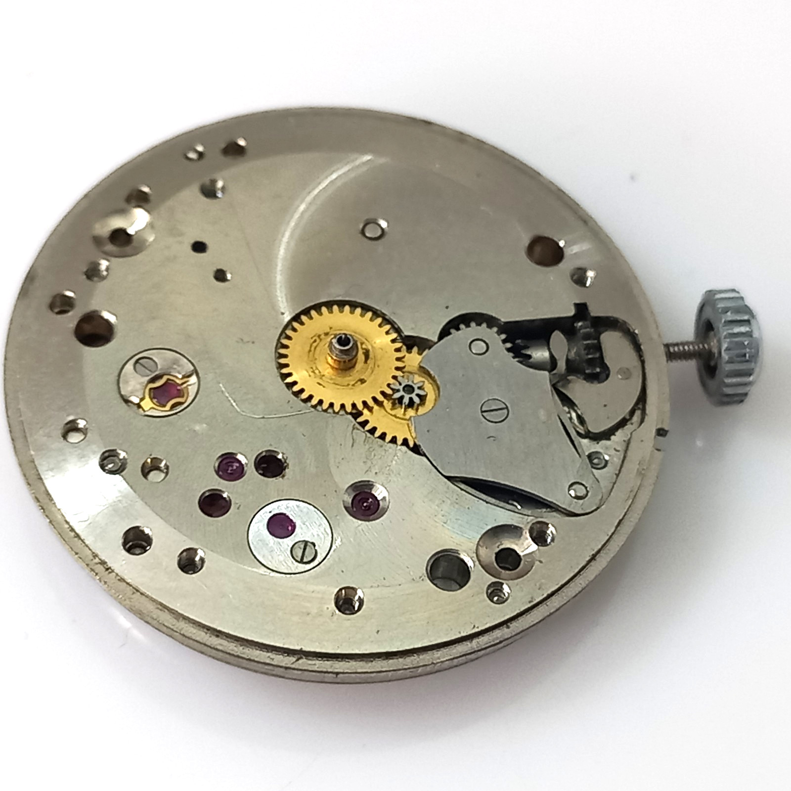 UNIVERSAL WATCH CO MANUAL WIND 17 JEWELS MOVEMENT CAL 263 – WORKING