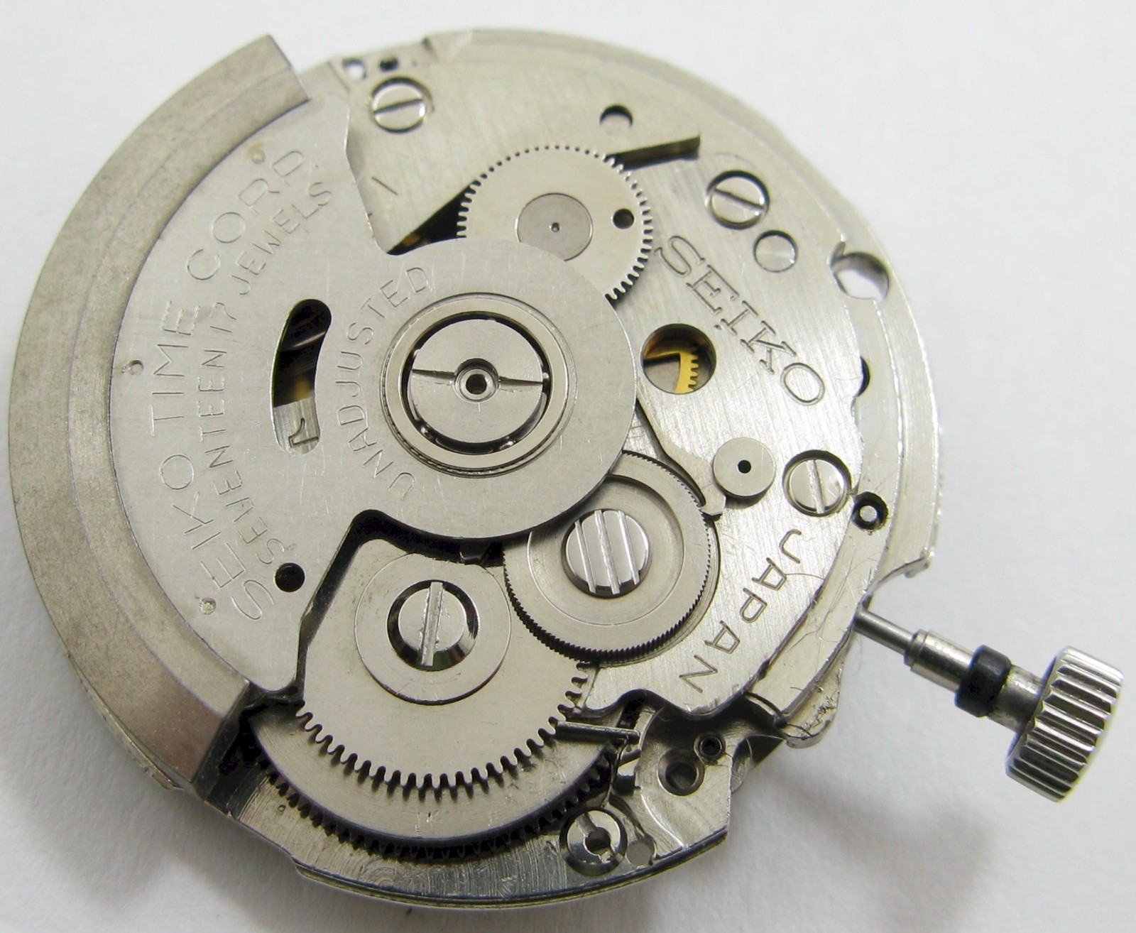 Seiko 5 7009 A automatic watch 17 jewels day date movement for parts