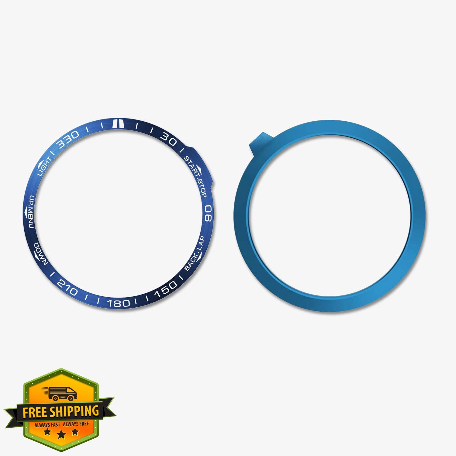 AISPORTS Bezel Styling Compatible for Garmin Fenix 7 Bezel Ring Adhesive Cove…