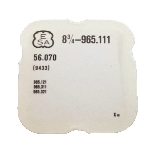 ESA ETA 965.111 Stop Lever & Spring watch part #9433 56.070 “SEE INTERCHANGE “